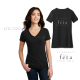 Women’s Perfect Blend V-Neck Feta Tee